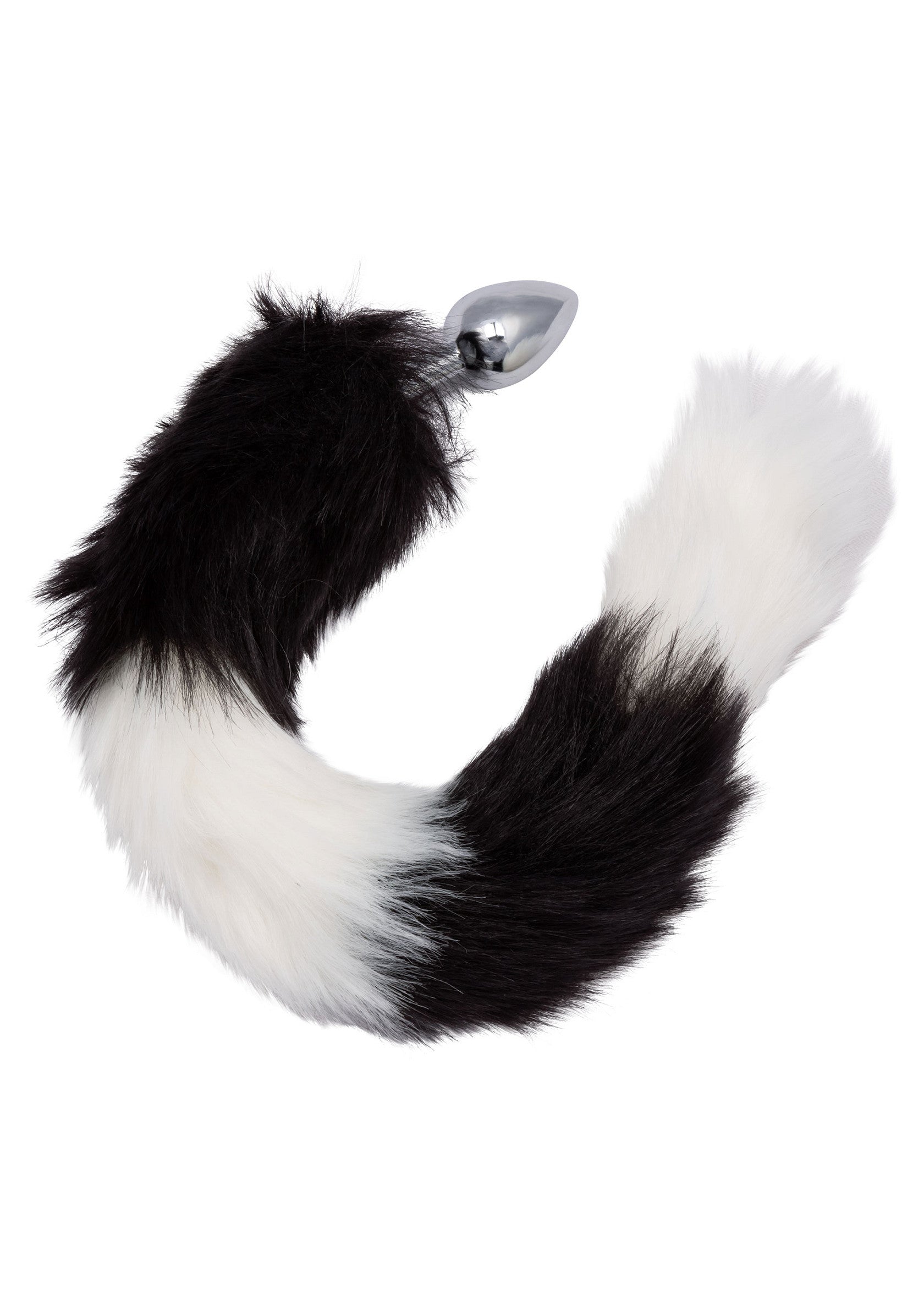 CalExotics Running Wild Black & White Tail BLACK - 0