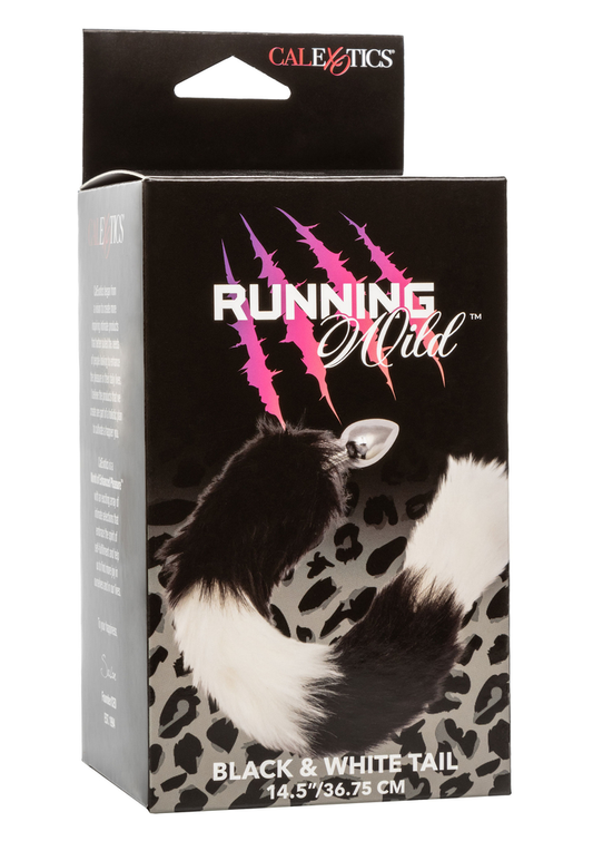 CalExotics Running Wild Tail - Zwart