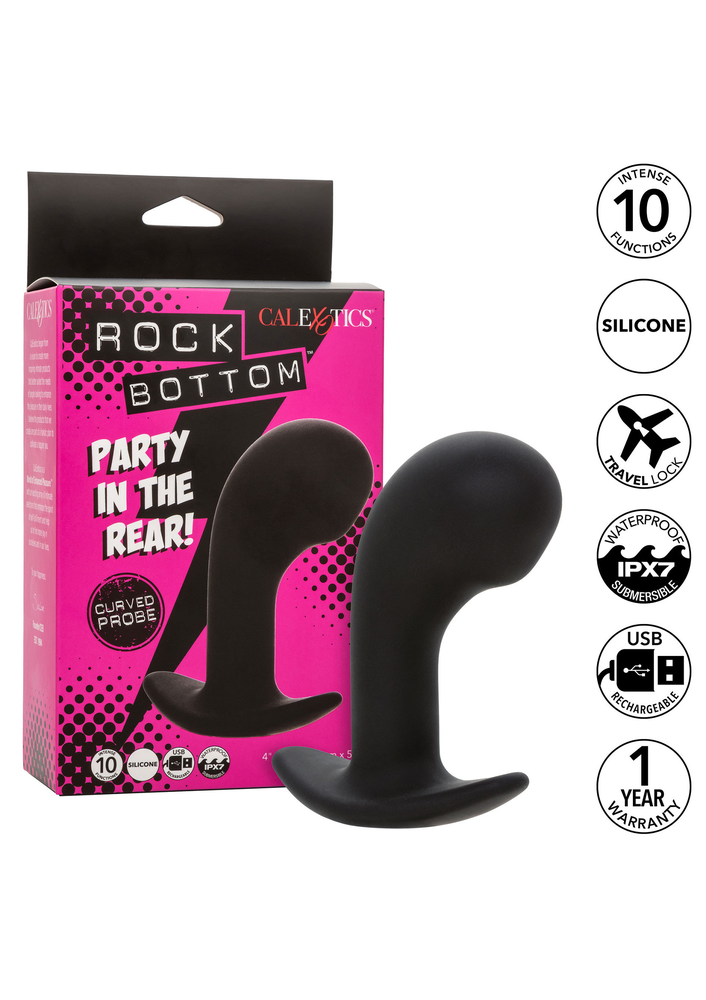 CalExotics Rock Bottom Curved Probe BLACK - 8