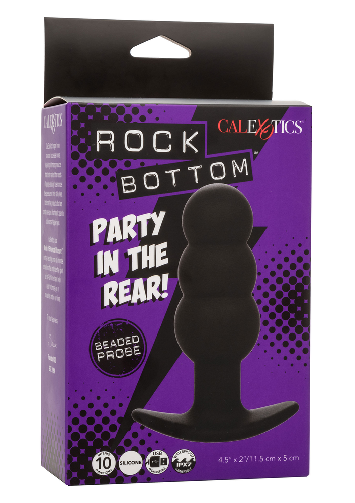 CalExotics Rock Bottom Beaded Probe BLACK - 1