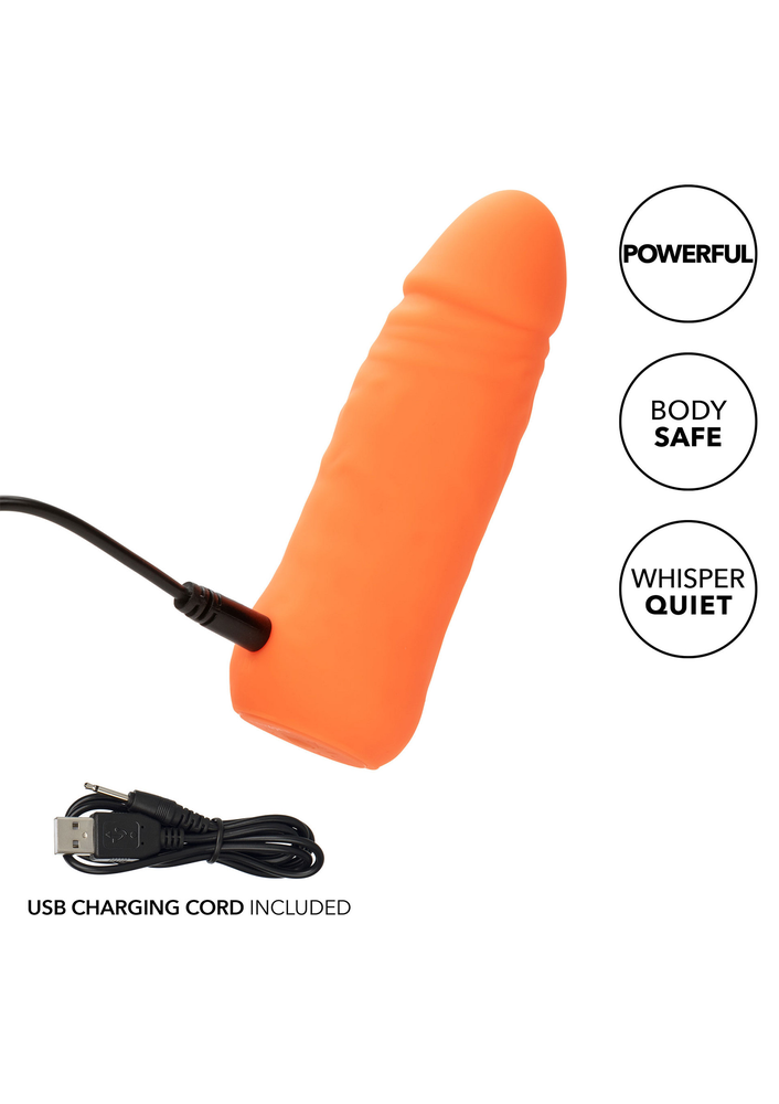 CalExotics Stud Mini Vibrating Studs ORANGE - 3