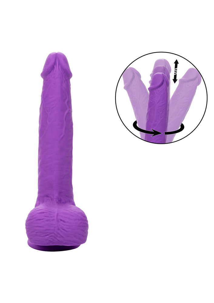 CalExotics Stud Rechargeable Gyrating & Thrusting PURPLE - 3