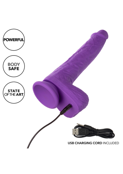 CalExotics Stud Rechargeable Gyrating & Thrusting PURPLE - 0