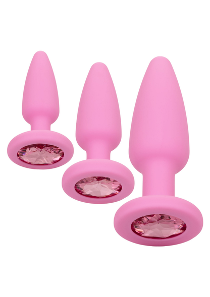 CalExotics First Time Crystal Booty Kit PINK - 18