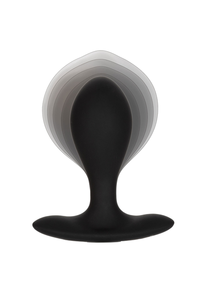 CalExotics Weighted Silicone Inflatable Plug BLACK - 2