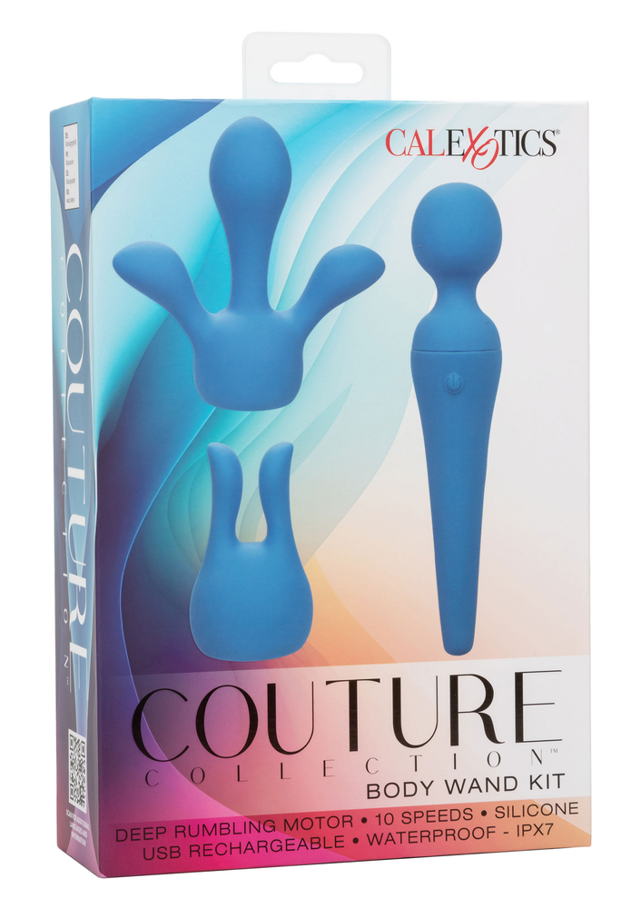 CalExotics Couture Collection Body Wand Kit BLUE - 10