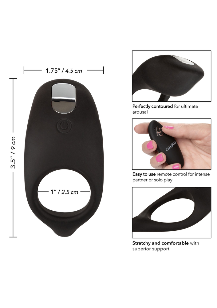 Silicone Remote Foreplay Set BLACK - 3