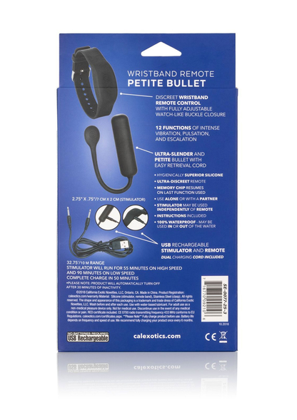 CalExotics Wristband Remote Petite Bullet BLACK - 5