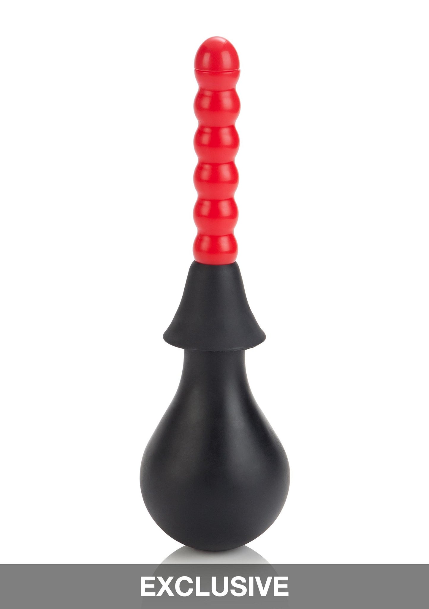 CalExotics Ribbed Anal Douche BLACK - 1