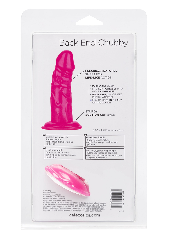 CalExotics Back End Chubby PINK - 3