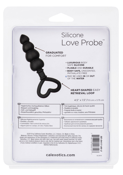 CalExotics Silicone Love Probe BLACK - 2