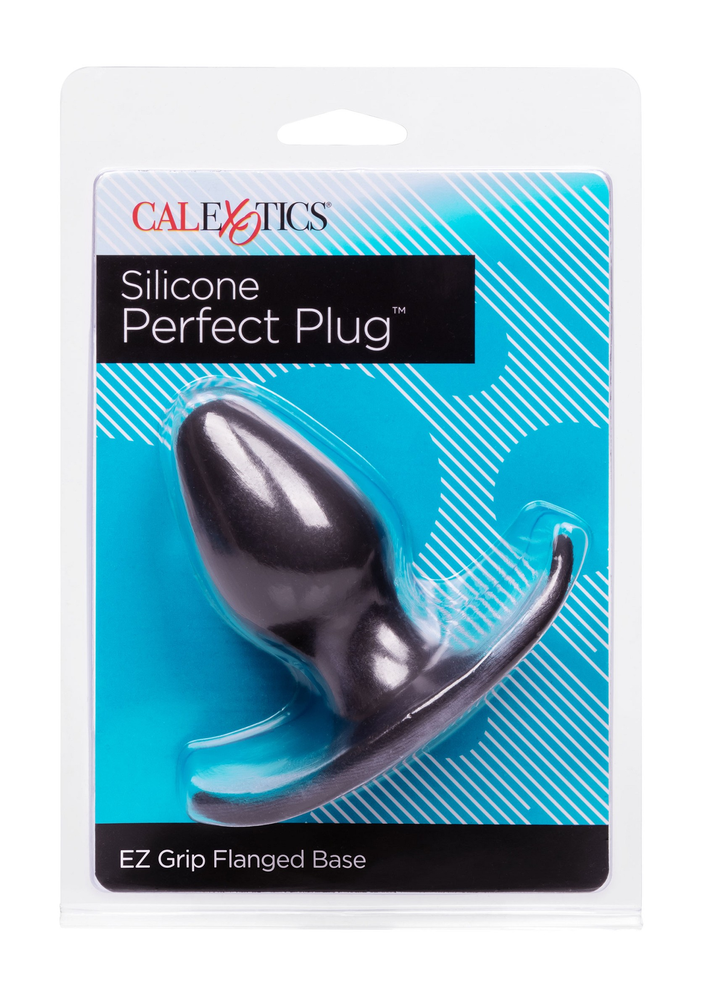 CalExotics Silicone Perfect Plug BLACK - 1