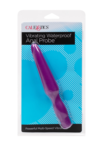 CalExotics Vibrating Waterproof Anal Probe PURPLE - 2