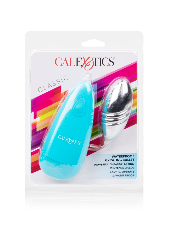 CalExotics Waterproof Gyrating Bullet BLUE - 1