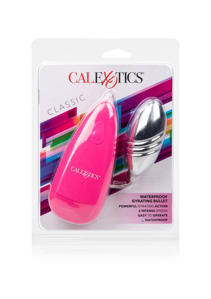 CalExotics Waterproof Gyrating Bullet PINK - 1