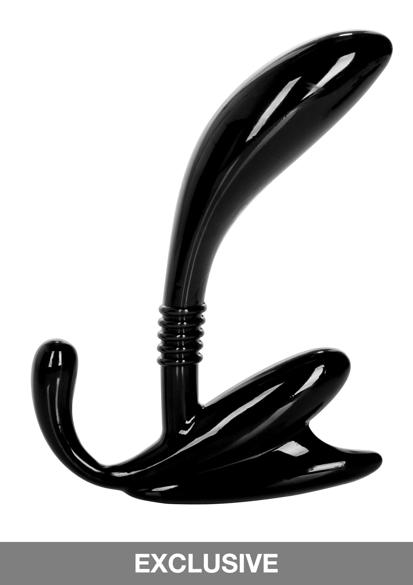 CalExotics Apollo Curved Prostate Probe BLACK - 1