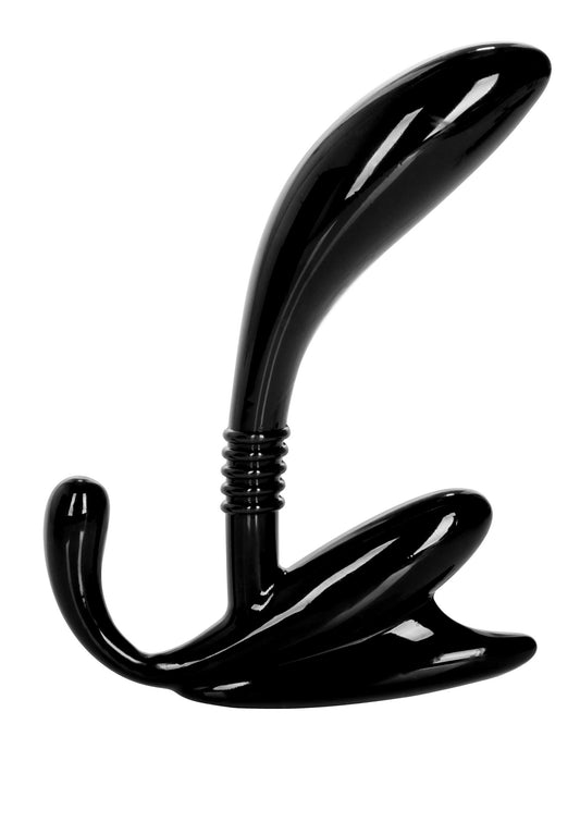 CalExotics Apollo Curved Prostate Probe - Zwart