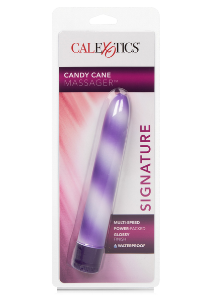CalExotics Candy Cane Massager PURPLE - 0