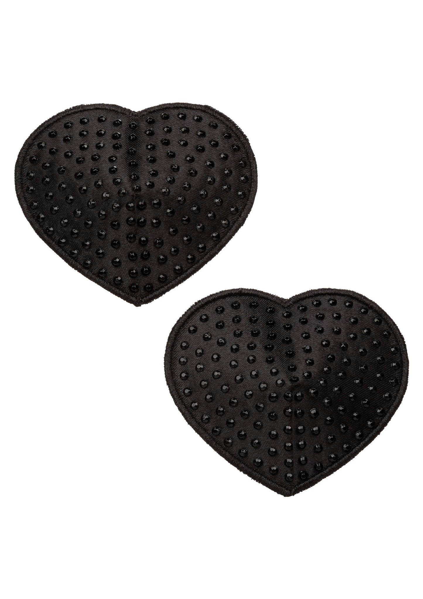 CalExotics Radiance Heart Pasties BLACK - 8