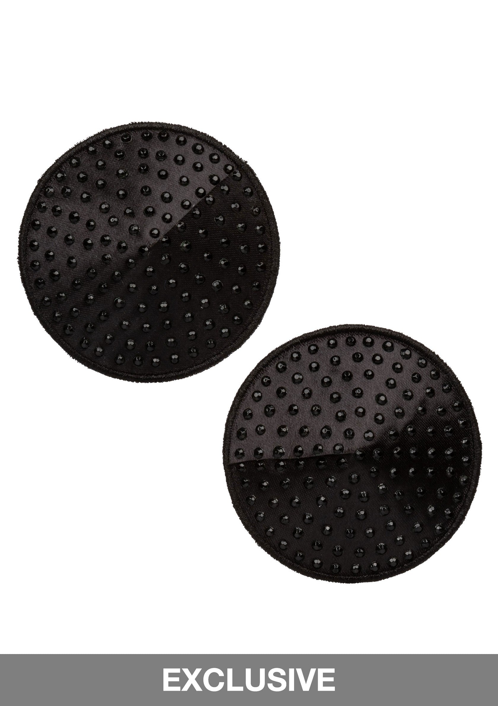 CalExotics Radiance Round Pasties BLACK - 2