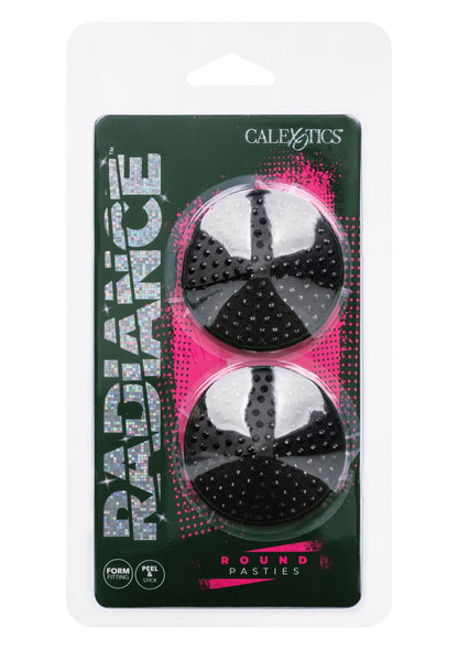 CalExotics Radiance Round Pasties BLACK - 5