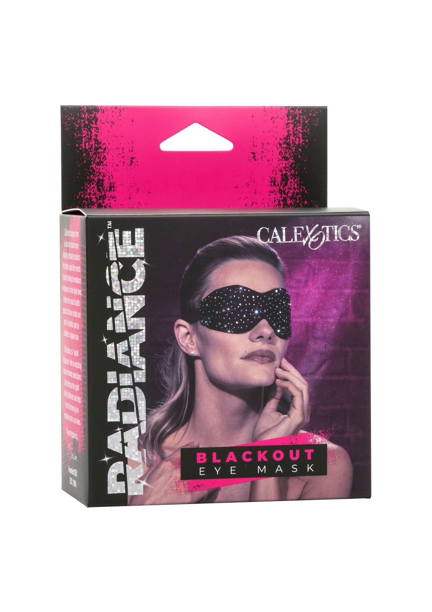 CalExotics Radiance Blackout Eye Mask BLACK - 5