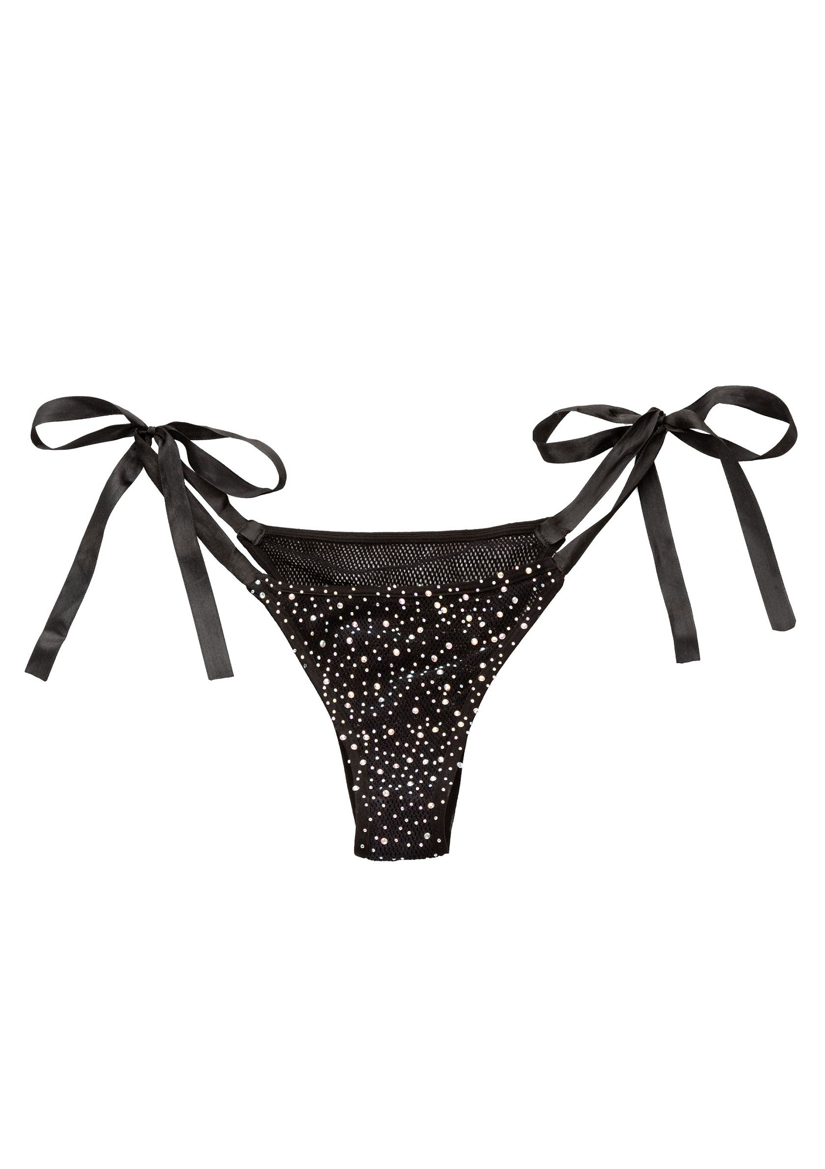 CalExotics Radiance Side-Tie Panties BLACK O/S - 0