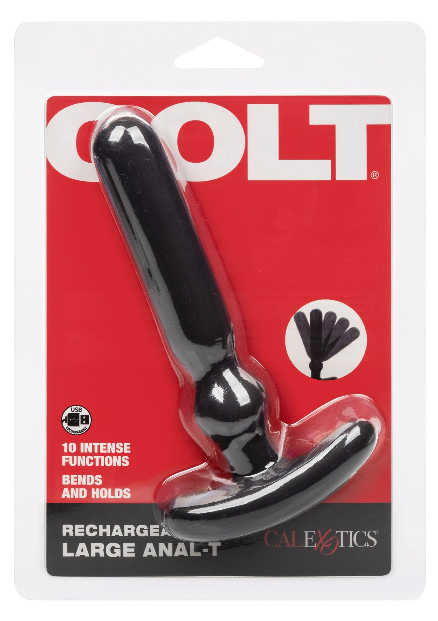 CalExotics COLT Rechargeable Large Anal-T BLACK - 1