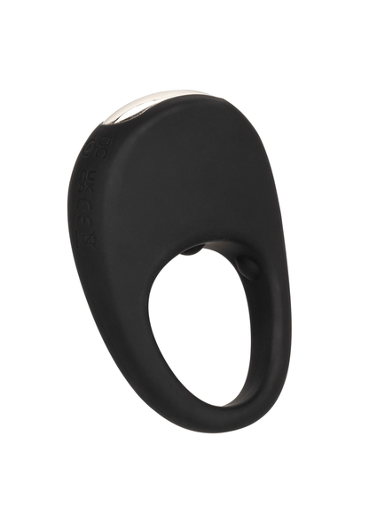 CalExotics Silicone Rechargeable Pleasure Ring BLACK - 4