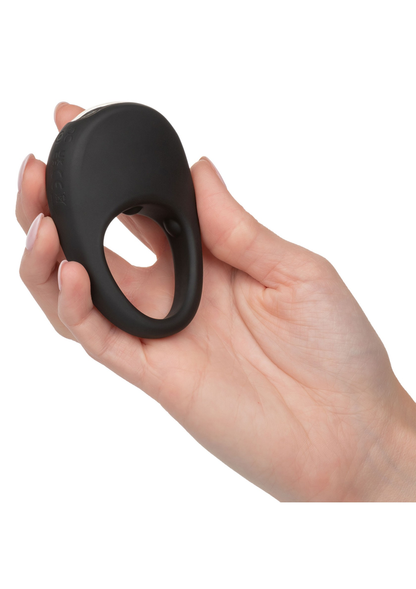 CalExotics Silicone Rechargeable Pleasure Ring BLACK - 10