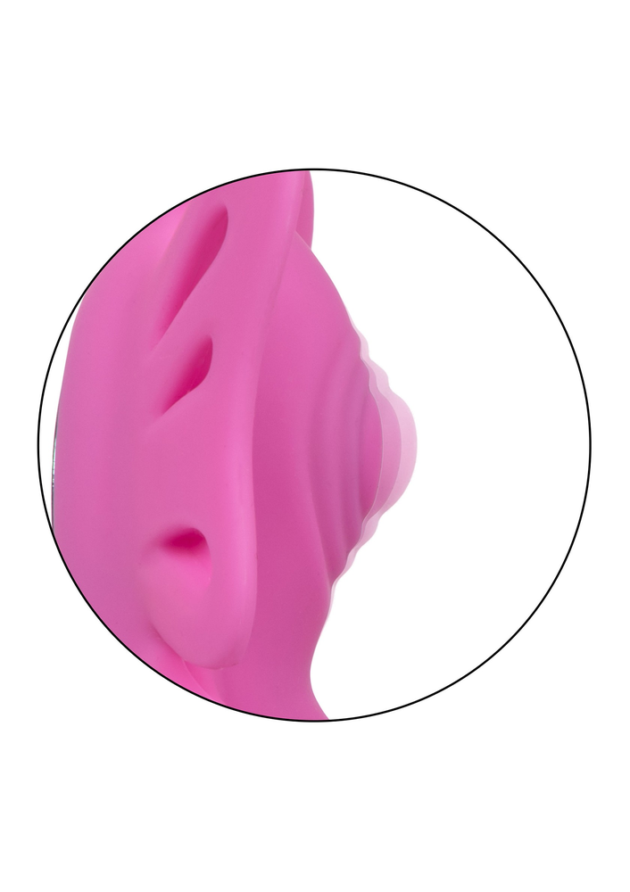 CalExotics Venus Butterfly Silicone Remote Pulsating Venus G PINK - 10