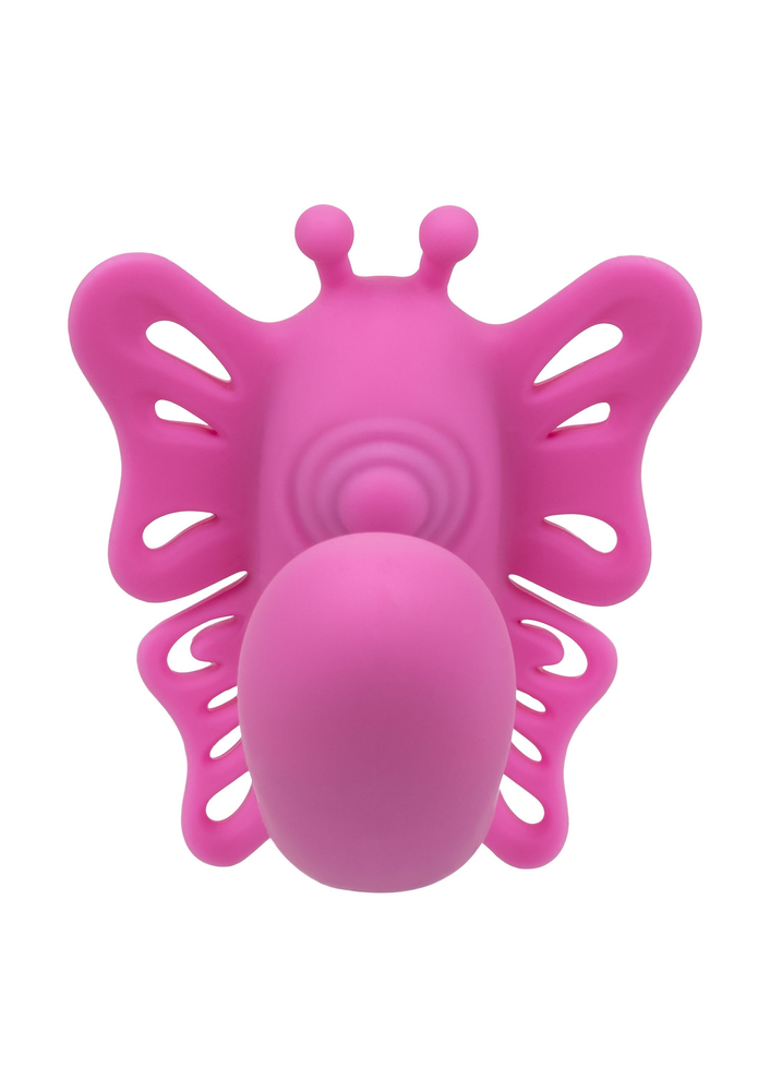 CalExotics Venus Butterfly Silicone Remote Pulsating Venus G PINK - 11