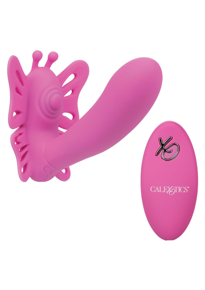 CalExotics Venus Butterfly Silicone Remote Pulsating Venus G PINK - 13