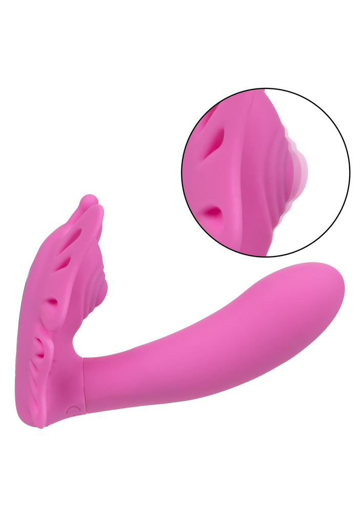 CalExotics Venus Butterfly Silicone Remote Pulsating Venus G PINK - 3