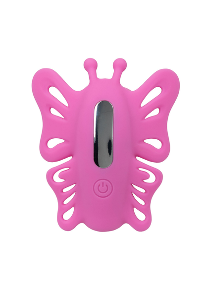 CalExotics Venus Butterfly Silicone Remote Pulsating Venus G PINK - 0