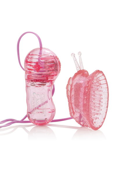 CalExotics Intimate Pump Butterfly Clitoral Pump PINK - 4