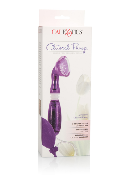 CalExotics Intimate Pump Advanced Clitoral Pump PURPLE - 2