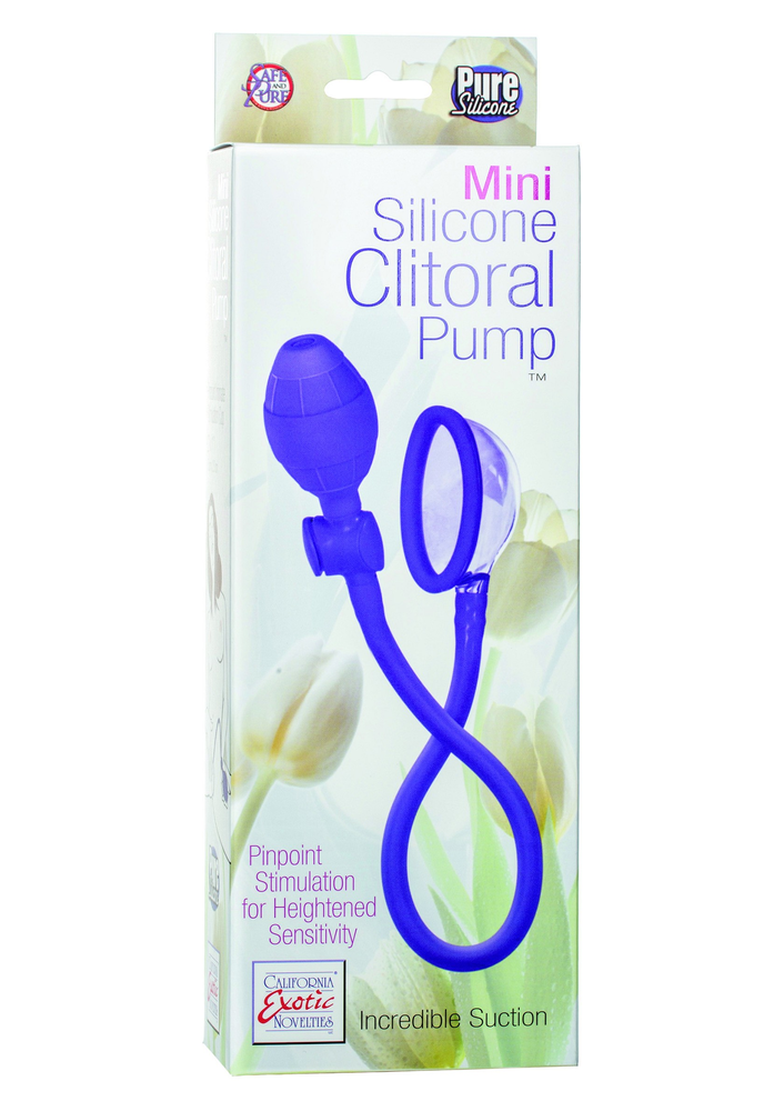 CalExotics Intimate Pump Mini Silicone Pump PURPLE - 2