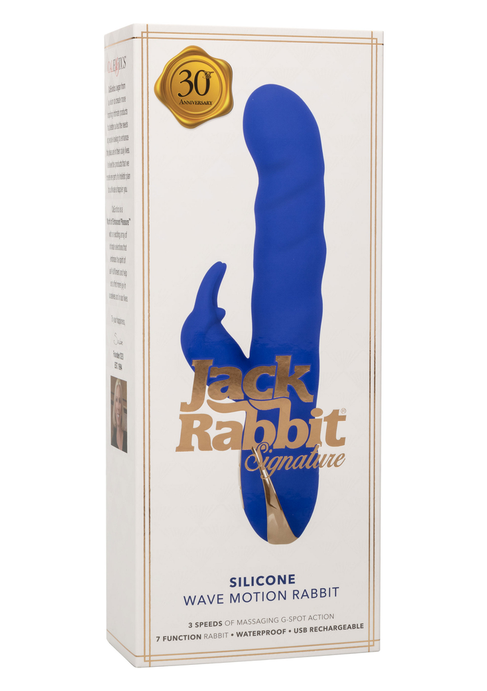 CalExotics Jack Rabbit Signature Wave Motion Rabbit BLUE - 5