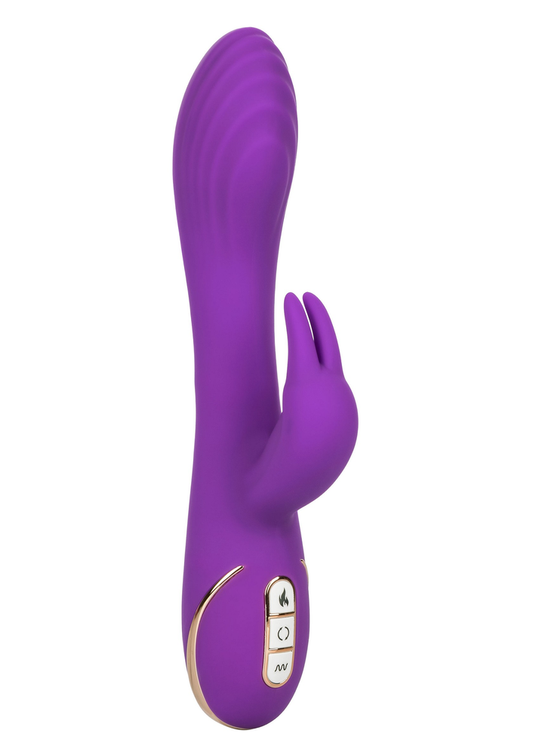 CalExotics Jack Rabbit Signature Heated Silicone Rotating 'G' Rabbit