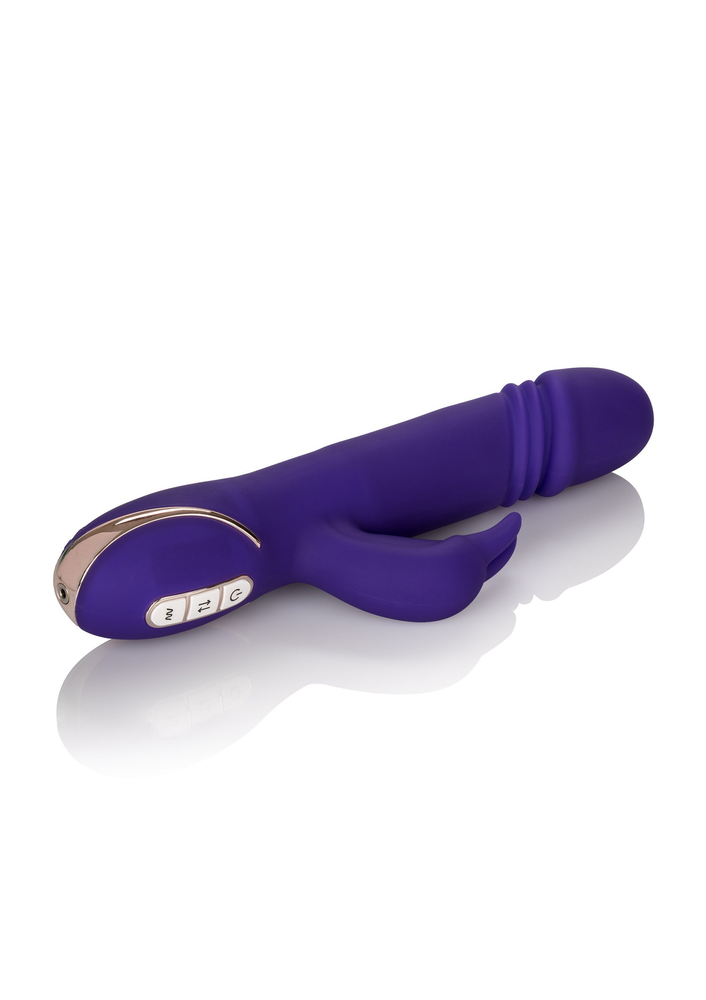 CalExotics Jack Rabbit Signature Silicone Thrusting Rabbit PURPLE - 5