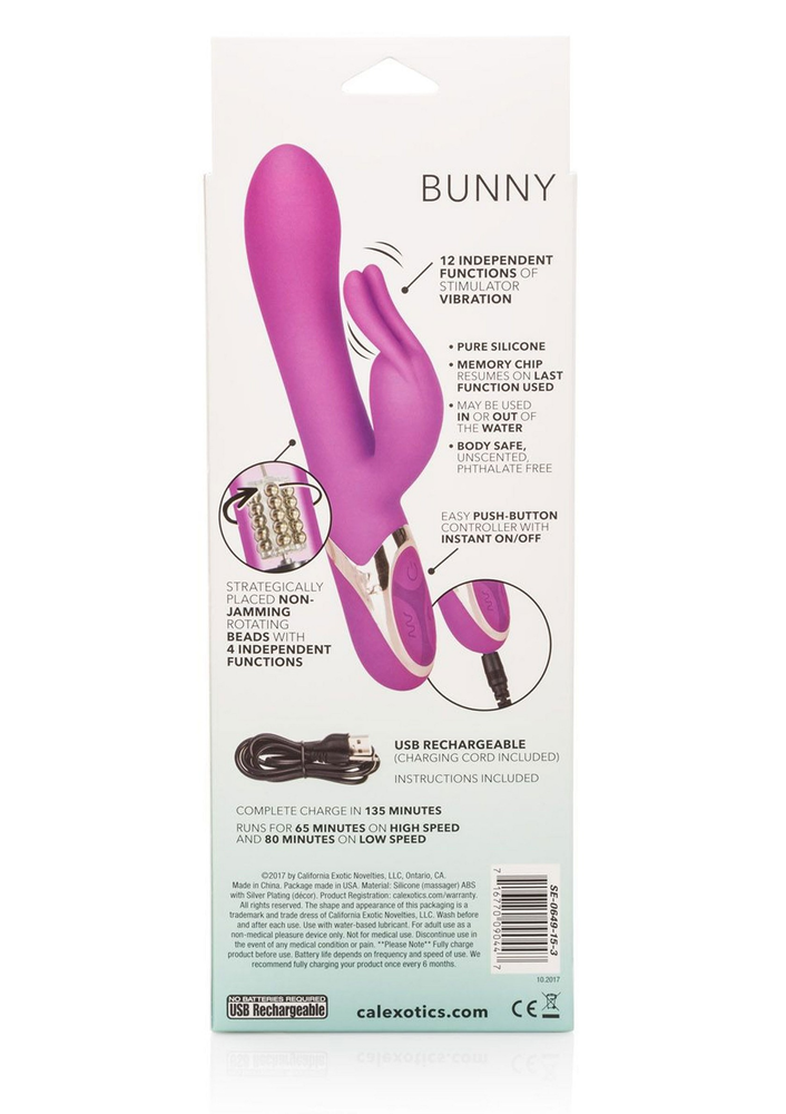 CalExotics Enchanted Bunny PURPLE - 3