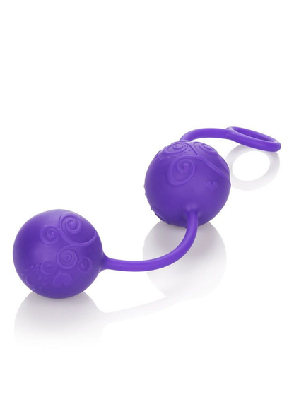 CalExotics Silicone 'O' Balls PURPLE - 0