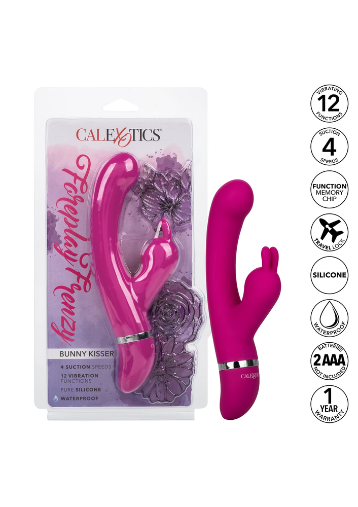 CalExotics Foreplay Frenzy Bunny Kisser PINK - 5