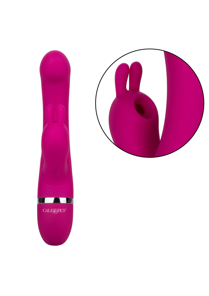 CalExotics Foreplay Frenzy Bunny Kisser PINK - 10