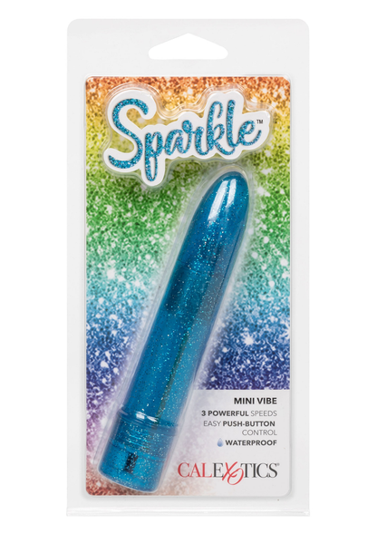 CalExotics Sparkle Mini Vibe BLUE - 5