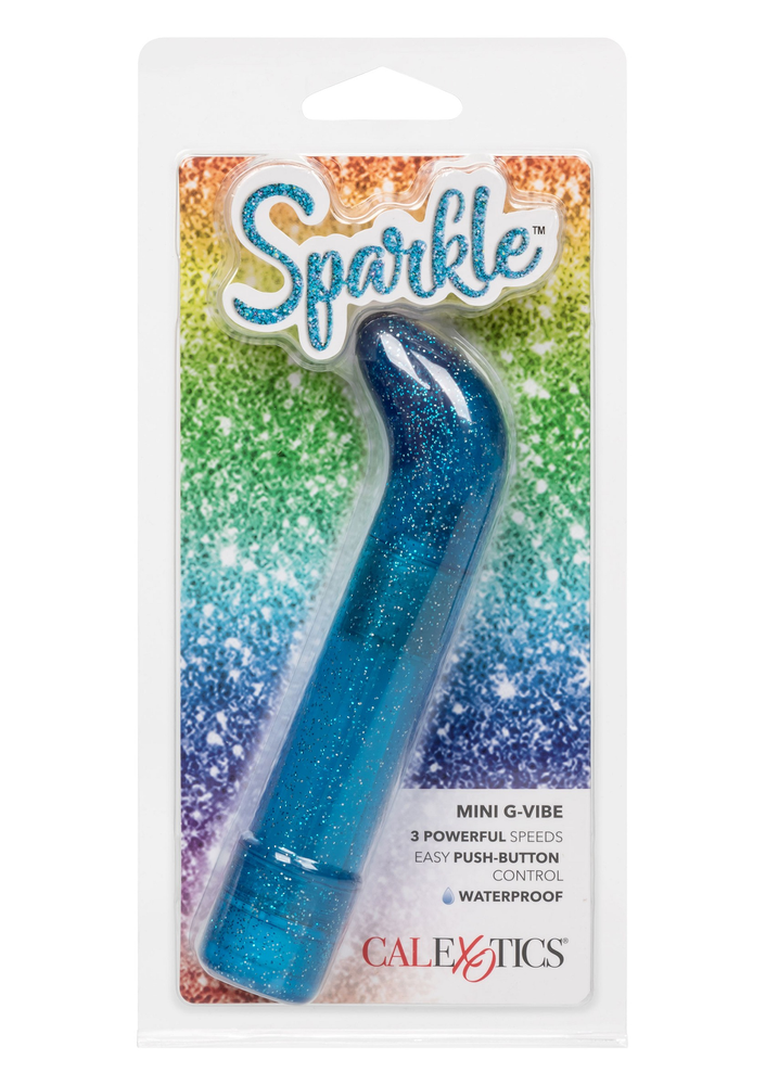 CalExotics Sparkle Mini G-Vibe BLUE - 0