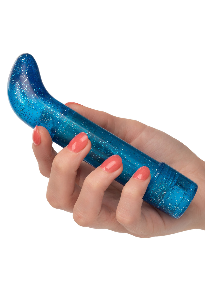 CalExotics Sparkle Mini G-Vibe BLUE - 10