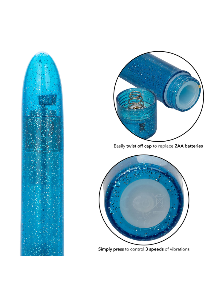 CalExotics Sparkle Slim Vibe BLUE - 9