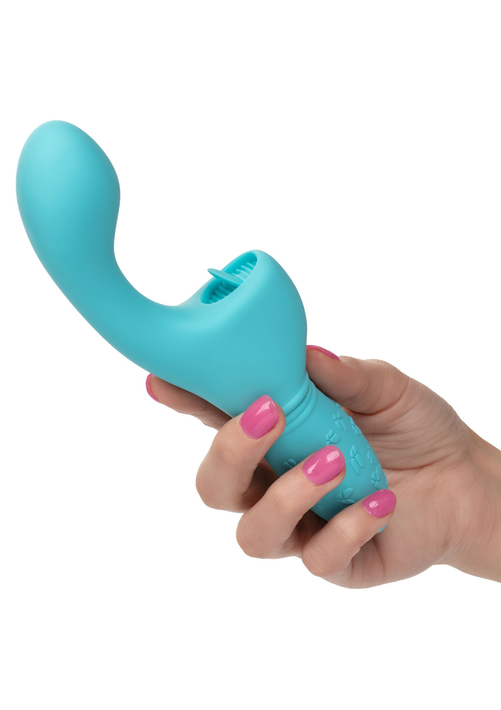 CalExotics Rechargeable Butterfly Kiss Flicker BLUE - 11